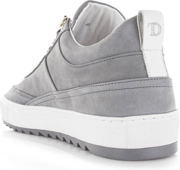 Dutch&apos;D Myth Grijs Nubuck Lage sneakers Heren