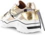 DWRS LABEL DWRS Jupiter denim sand champagne Beige Leer Lage sneakers Dames - Thumbnail 7