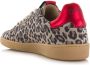 DWRS LABEL DWRS POONA damessneakers panterprint Beige Suede Lage sneakers Dames - Thumbnail 4