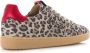 DWRS LABEL DWRS POONA damessneakers panterprint Beige Suede Lage sneakers Dames - Thumbnail 5