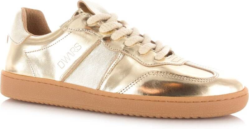 DWRS LABEL DWRS POONA sneakers dames goud Leer Lage sneakers Dames