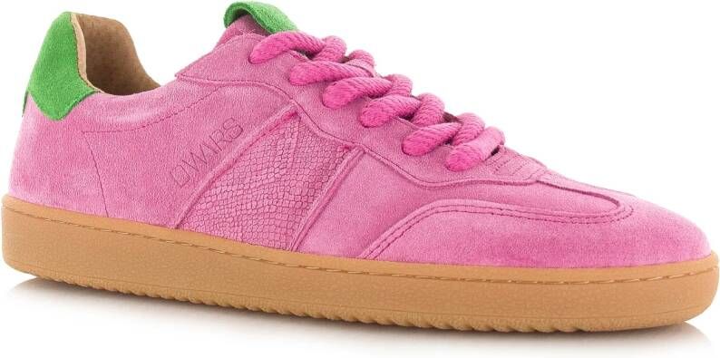 DWRS LABEL DWRS POONA sneakers dames roze Suede Lage sneakers Dames