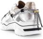 DWRS LABEL Jupiter denim Silver Grey Grijs Leer Lage sneakers Dames - Thumbnail 21