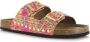 DWRS LABEL DWRS Malibu tweed | pink Roze Textiel Slippers met gesp Dames - Thumbnail 23