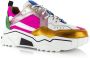 DWRS Jupiter leren sneakers wit multi Meisjes Leer Meerkleurig 28 - Thumbnail 33