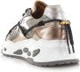 DWRS LABEL Saturnus | grey stone Grijs Leer Lage sneakers Dames - Thumbnail 4