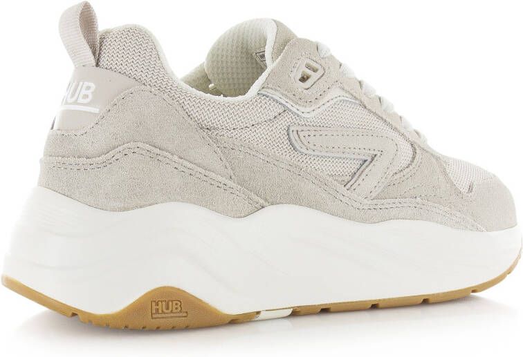 Hub Glide S43 Beige Suede Lage sneakers Dames