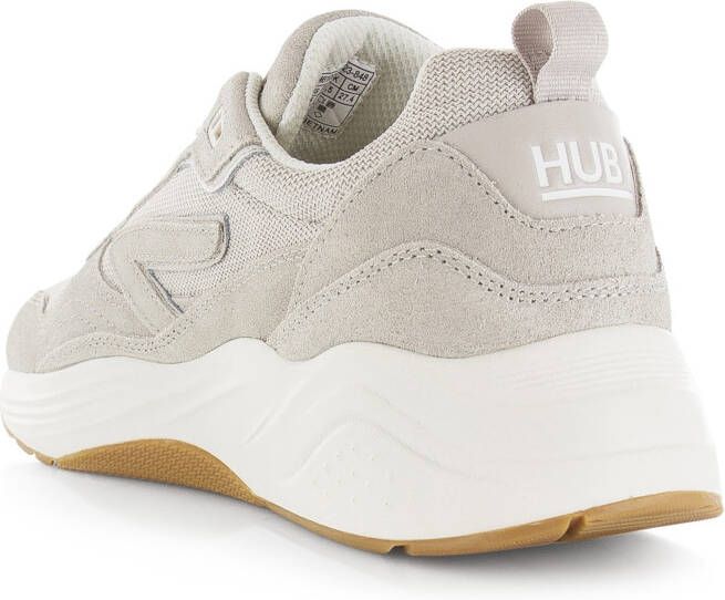 Hub Glide S43 Beige Suede Lage sneakers Heren