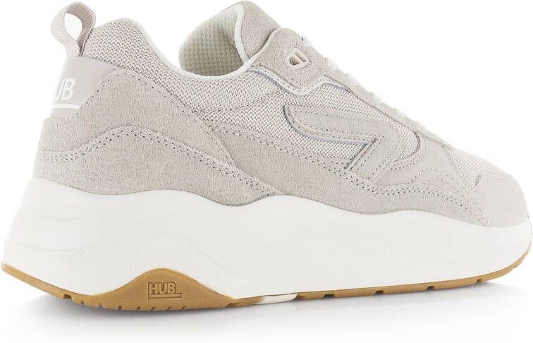 Hub Glide S43 Beige Suede Lage sneakers Heren