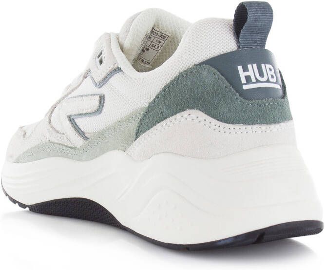 Hub Glide S43 sneakers gebroken wit groen