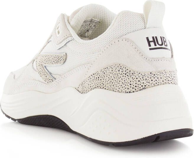 Hub Glide S46 Wit Suede Lage sneakers Dames