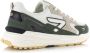 Hub Grid | off white sage green Wit Suede Lage sneakers Heren - Thumbnail 4