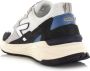 Hub Grid | white navy Wit Suede Lage sneakers Heren - Thumbnail 7