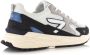 Hub Grid | white navy Wit Suede Lage sneakers Heren - Thumbnail 8