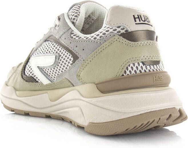 Hub Slam grijze sneakers Grijs Mesh Lage sneakers Dames