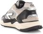 Hub Slam zwart beige damessneakers Zwart Mesh Lage sneakers Dames - Thumbnail 9