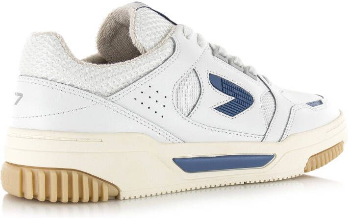 Hub Thrill | white elemental blue Wit Leer Lage sneakers Heren