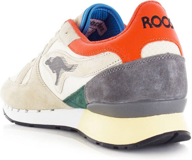 Kangaroos Coil R1 OG Beige Mesh Lage sneakers Heren