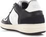 Kangaroos Game Lo Black White Zwart Leer Lage sneakers Unisex - Thumbnail 7