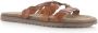 Lazamani ladies woven mules Bruin Leer Geen Dames - Thumbnail 14