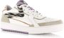 Maruti Lage sneakers Alfie wit suède ponyhaar Multicolor Dames - Thumbnail 5