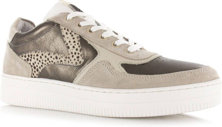 Maruti MOMO Metallic Beige Leer Lage sneakers Dames