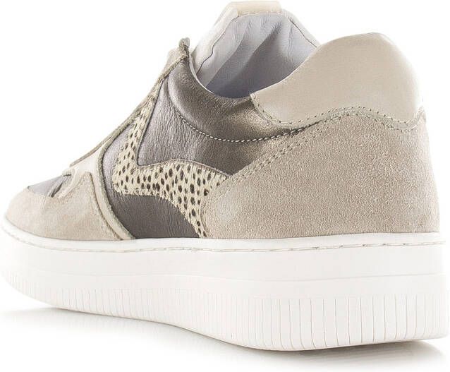 Maruti MOMO Metallic Beige Leer Lage sneakers Dames