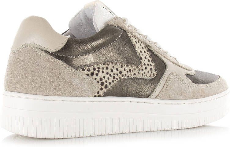 Maruti MOMO Metallic Beige Leer Lage sneakers Dames