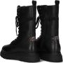 Maruti Remy leren veterboots zwart Leer Veterboots Dames - Thumbnail 12