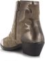 Maruti Tessy Leather Taupe Metalic Bronze Beige Suede Western Dames - Thumbnail 13