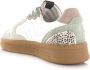 Maruti Yale Suede sneakers groen Wit Leer Lage sneakers Dames - Thumbnail 10