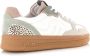 Maruti Yale Suede sneakers groen Wit Leer Lage sneakers Dames - Thumbnail 11