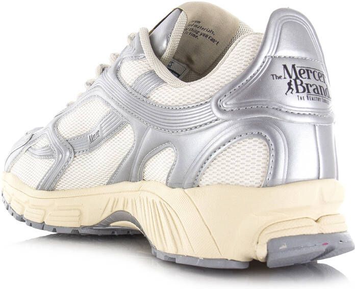 Mercer Amsterdam Mercer Re-Run High Frequency silver Zilver Mesh Lage sneakers Dames