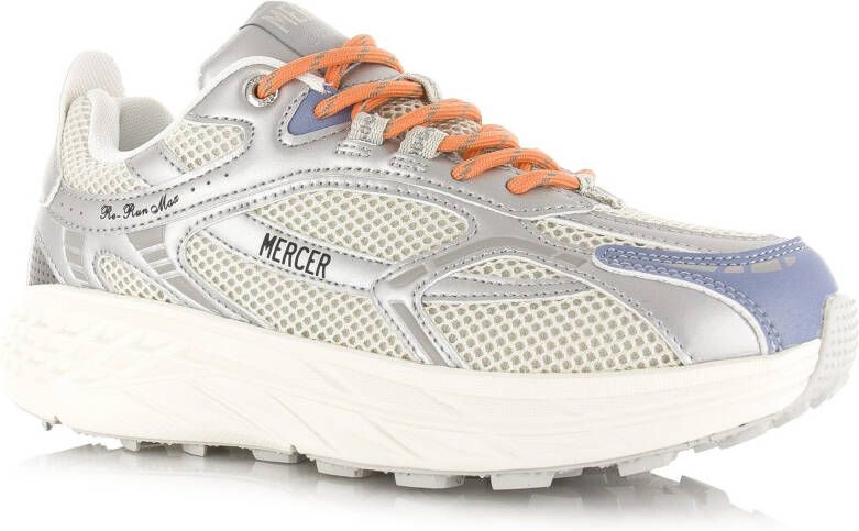 Mercer Amsterdam Mercer The Re-Run MAX silver surfer Zilver Mesh Lage sneakers Dames