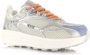 Mercer Amsterdam Mercer The Re-Run MAX silver surfer Zilver Mesh Lage sneakers Dames - Thumbnail 2