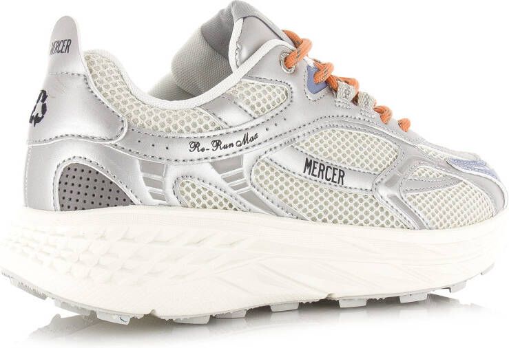 Mercer Amsterdam Mercer The Re-Run MAX silver surfer Zilver Mesh Lage sneakers Dames