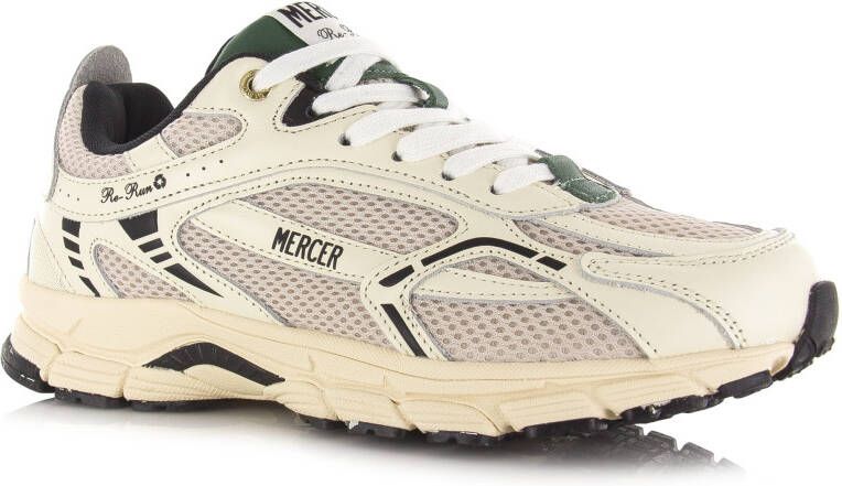 Mercer Amsterdam Mercer The Re-Run Nappa off white Beige Leer Lage sneakers Unisex