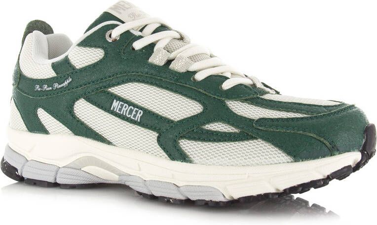 Mercer Amsterdam Mercer The Re-Run Pineapple 2.0 groen Mesh Lage sneakers Dames