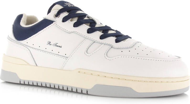 Mercer Amsterdam Mercer The Re-Tennis 1990 white blue Wit Leer Lage sneakers Heren