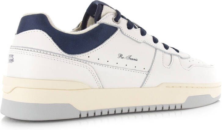 Mercer Amsterdam Mercer The Re-Tennis 1990 white blue Wit Leer Lage sneakers Heren