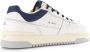 Mercer Amsterdam Mercer The Re-Tennis 1990 white blue Wit Leer Lage sneakers Heren - Thumbnail 4