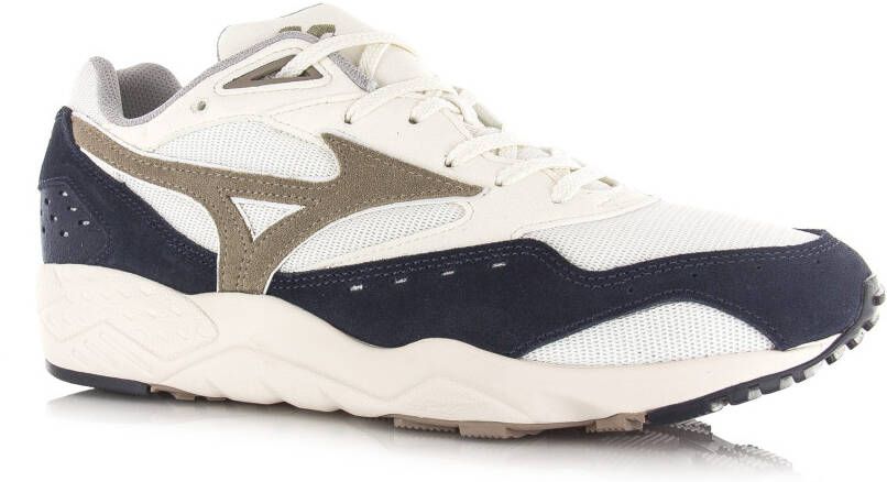 Mizuno Contender | snow white Kaki Mesh Lage sneakers Unisex