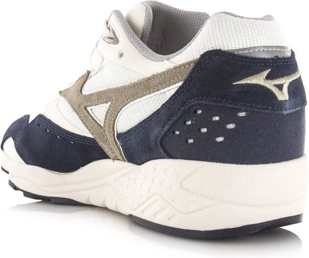 Mizuno Contender | snow white Kaki Mesh Lage sneakers Unisex