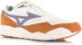 Mizuno Contender SnowWhite Tradewinds Gebroken wit Mesh Lage sneakers Unisex - Thumbnail 5