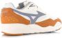 Mizuno Contender SnowWhite Tradewinds Gebroken wit Mesh Lage sneakers Unisex - Thumbnail 4