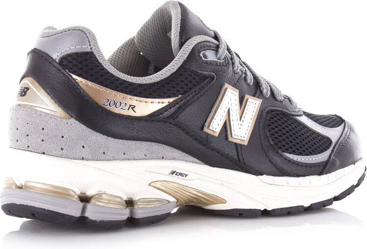 New Balance 2002R | black sea salt Zwart Mesh Lage sneakers Dames