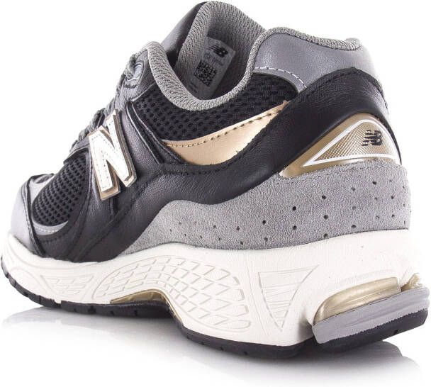 New Balance 2002R | black sea salt Zwart Mesh Lage sneakers Dames