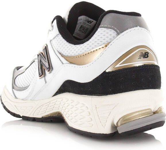 New Balance 2002R | white black Wit Leer Lage sneakers Unisex