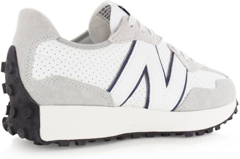 New Balance 327 Wit Leer Lage sneakers Heren