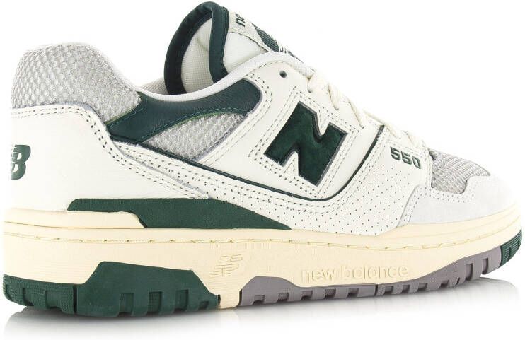 New Balance 550 | sea salt marsh green Wit Leer Lage sneakers Unisex